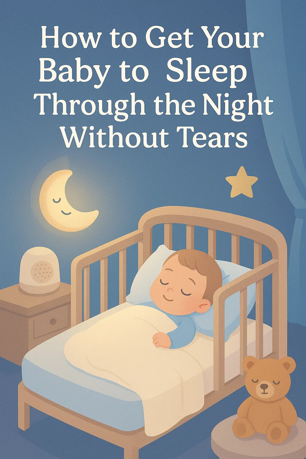How to get your baby to sleep through the night without tears