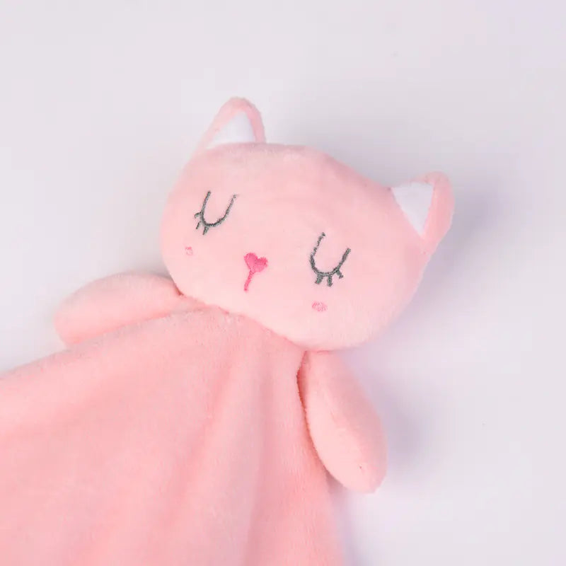 Coral Fleece Baby Comfort Blanket and Sleep Toy