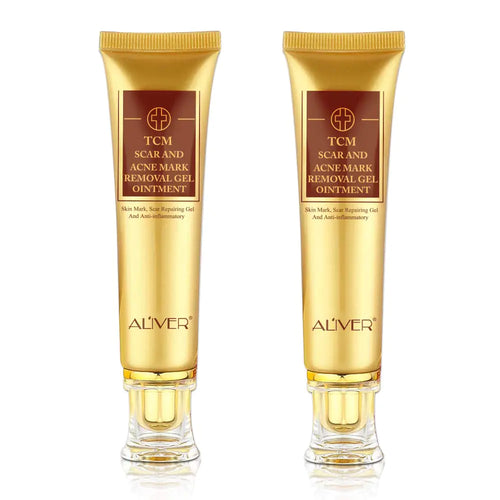 2 pack Scar and Acne Marks Removal Ointment Gel Scar Removal Cream Body Scar Gel for Scars Burns Cuts Stretch Marks Acne Spots