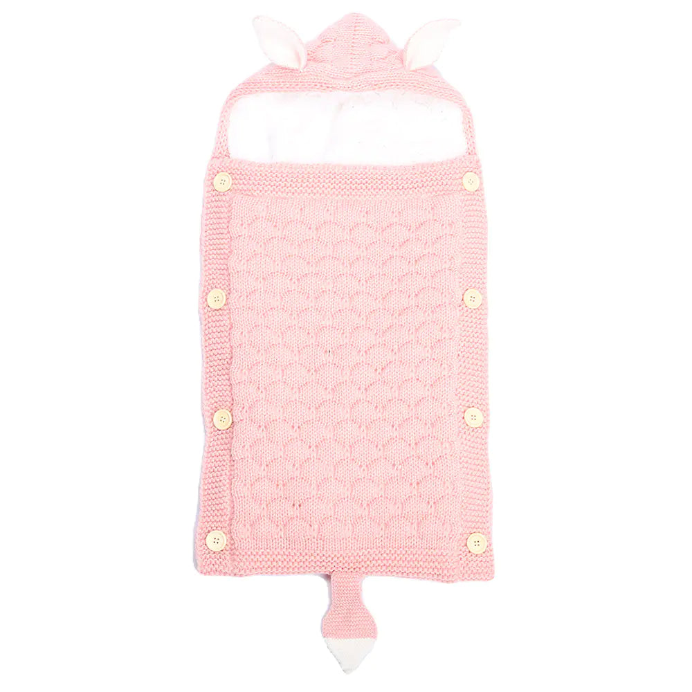 Cozy Bunny Ear Baby Wrap