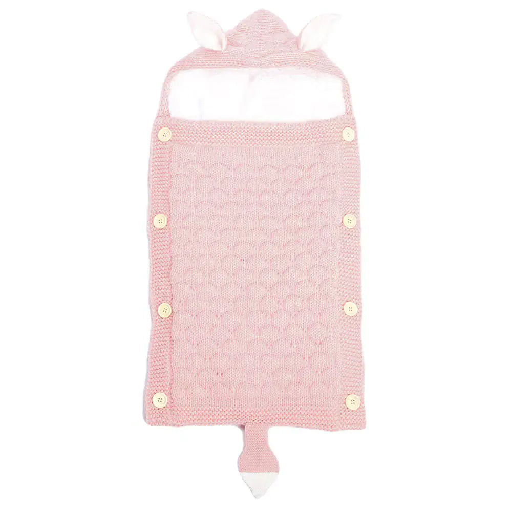 Cozy Bunny Ear Baby Wrap