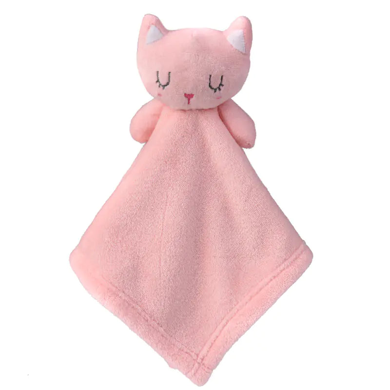 Coral Fleece Baby Comfort Blanket and Sleep Toy