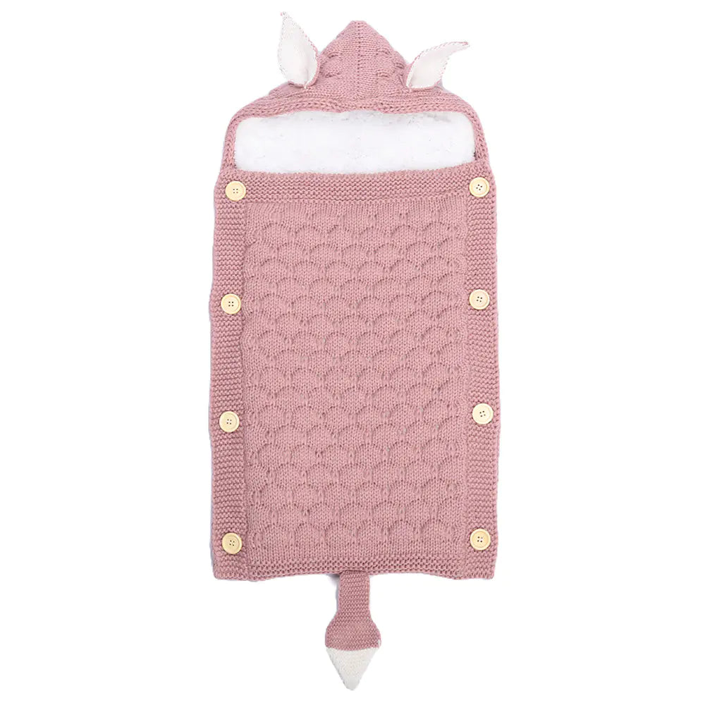 Cozy Bunny Ear Baby Wrap