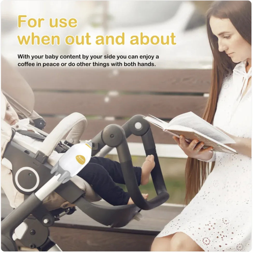 Portable Baby Stroller Rocker – Automatic Sleep Aid & Comforter for On-the-Go Naps