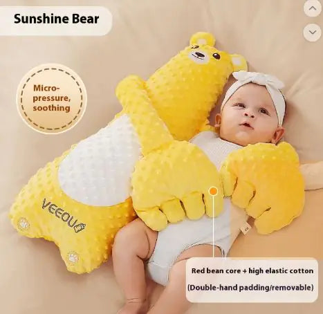 Baby Sleep Aid Pillow – Soothing Hand-Shaped Comfort Pillow for Newborns & Infants